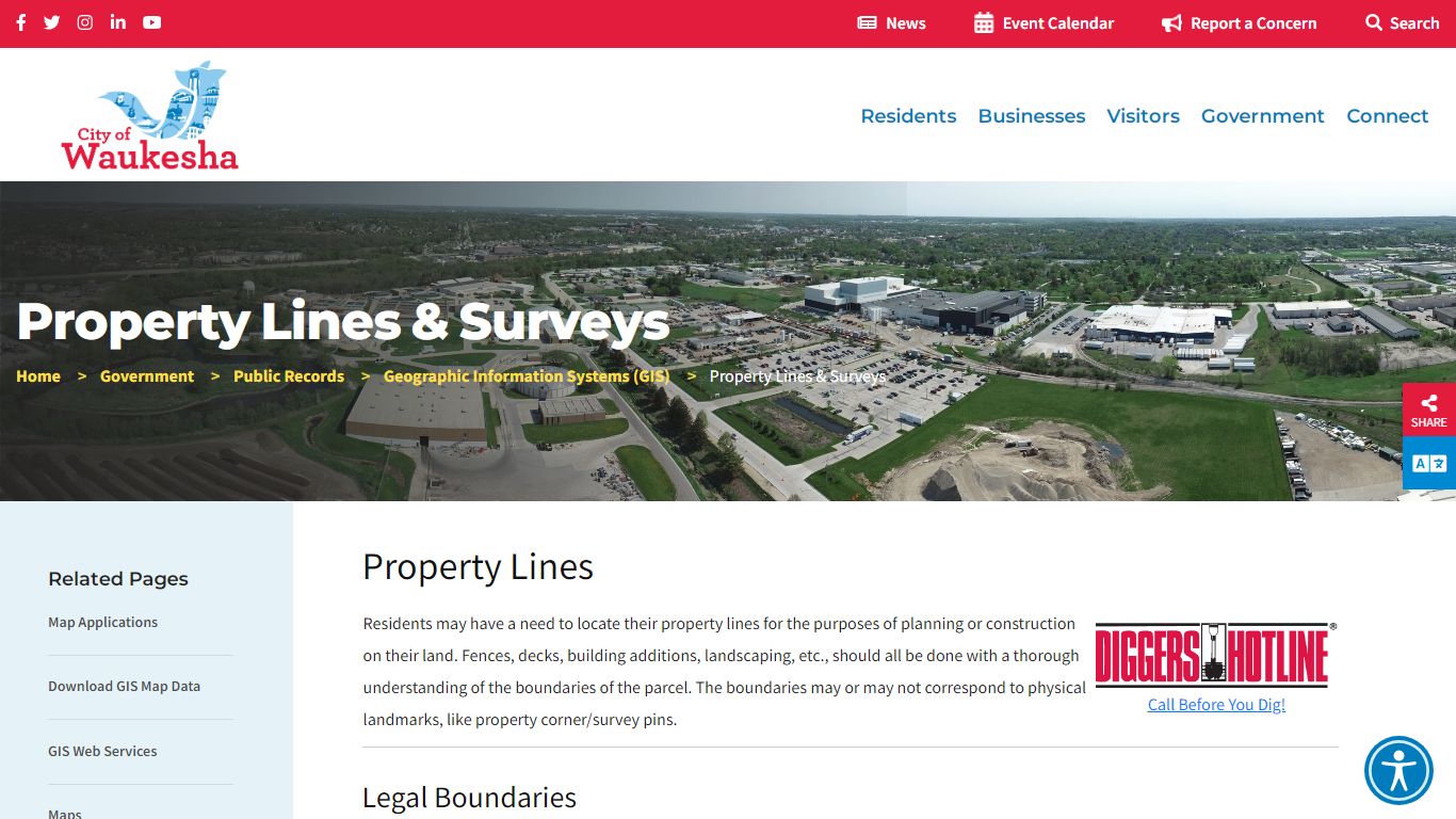 Property Lines & Surveys - Waukesha, WI